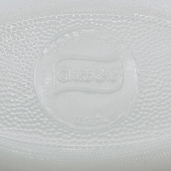 Vintage Glassbake J235 1Qt Casserole W/Lid And 1.5Qt Baker No Lid 2 Floral Bowls - Picture 3 of 12